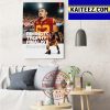 Brock Bowers Is John Mackey Award Winner With Georgia Football Art Decor Poster Canvas