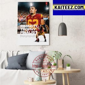 Brett Neilon Is Rimington Trophy Finalist With USC Football Art Decor Poster Canvas