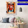 Caleb Williams Is 2022 Maxwell Award Winner With USC Football Art Decor Poster Canvas