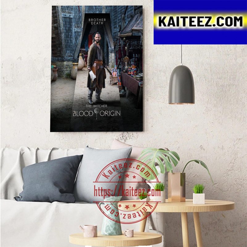 Brother Death In The Witcher Blood Origin Official Poster Art Decor