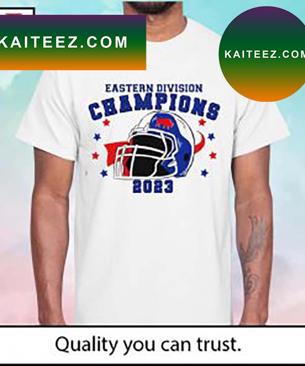 Buffalo Bills 2023 AFC Eastern Division Champions Tshirt