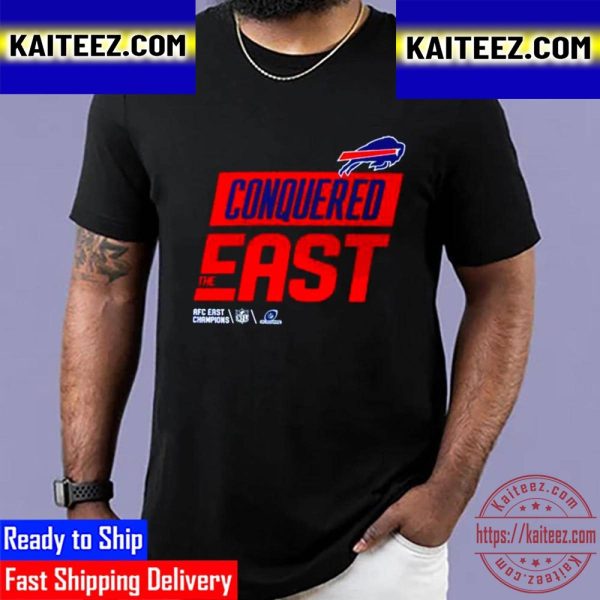 Buffalo Bills Conquered The East 2022 AFC East Champions Vintage T-Shirt