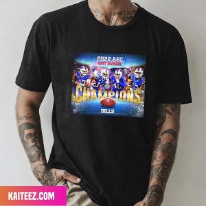 Buffalo Bills Fanatics Authentic 2022 AFC East Division Champions Unique T-Shirt