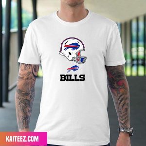 Buffalo Bills Helmet NFL Team Style T-Shirt