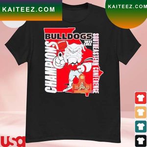 Bulldogs 2022 Southeastern Conference Champions T-shirt