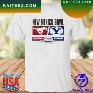 Byu cougars vs smu mustangs New mexico bowl december 17 2022 T-shirt