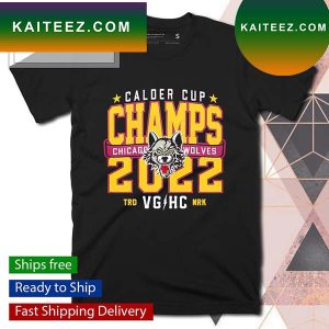 Calder Cup Champs 2022 Chicago Wolves T-shirt