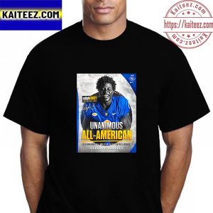 Calijah Kancey Unanimous All American The 15th In Pitt Football History Vintage T-Shirt