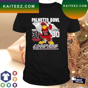 Carolina Gamecocks Palmetto Bowl Champions 31 30 T-shirt