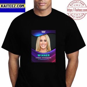 Carrie Underwood The Country Artist Of 2022 Award Vintage T-Shirt