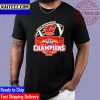 Central Michigan Chippewas Logo Dukes Bowl City 2022 Champions Vintage T-Shirt
