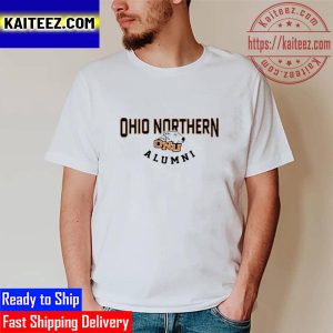 Champion Gray Ohio Northern University 2022 Powerblend Alumni Vintage T-Shirt