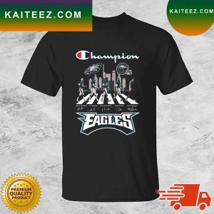 Champions Philadelphia Eagles Abbey Road Signatures T-shirt