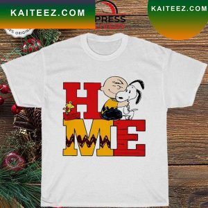 Charlie Brown and Snoopy home 2022 T-shirt