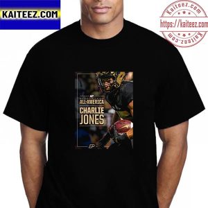 Charlie Jones Is AP Second Team ALL America Purdue Football Vintage T-Shirt