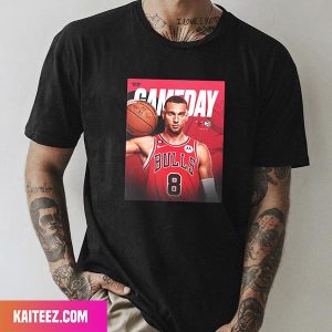 Chicago Bulls In Atlanta Where The Players Play NBA Poster Fan Gifts T-Shirt