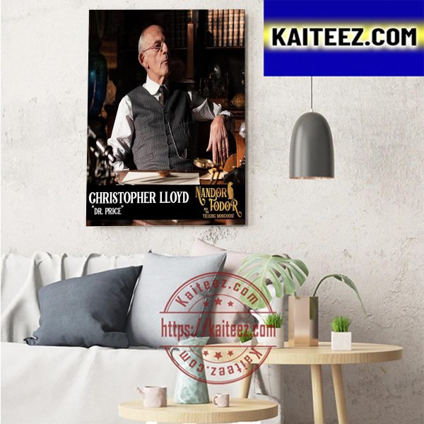Christopher Lloyd Is Dr Price In Nandor Fodor And The Talking Mongoose Art Decor Poster Canvas