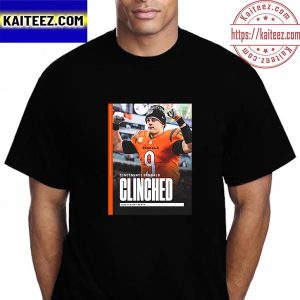 Cincinnati Bengals Clinched 2022 NFL Playoffs Vintage T-Shirt