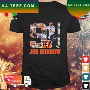 Cincinnati Bengals Joe Burrow Signature T-shirt