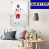 Clark Phillips lll Is All PAC 12 Conference Defensive Player Of The Year Art Decor Poster Canvas