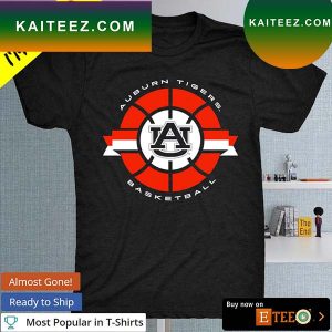 Classic Circle Auburn Basketball T-shirt