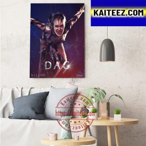 Claudia Hughes As The Dag In Willow Art Decor Poster Canvas