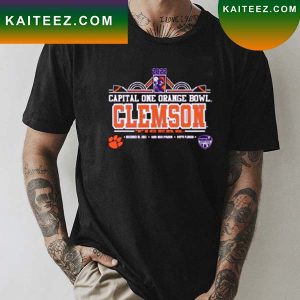 Clemson Tigers 2022 Capital One Orange Bowl 2022 T-shirt