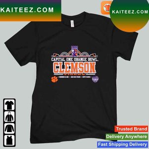 Clemson Tigers 2022 Capital One Orange Bowl 2022 T-shirt