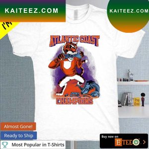 Clemson Tigers Champs Atlantic Coast T-shirt