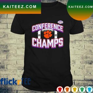 Clemson Tigers Conference Champs 2022 ACC Football T-shirt