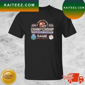 Clemson Tigers Subway Atlantic Coast Conference Football Championship Game 2022 T-Shirt