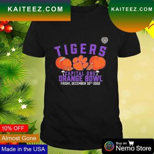 Clemson Tigers capital orange bowl gameday 2022 T-shirt