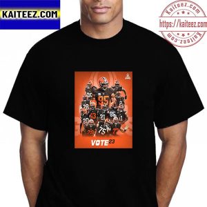 Cleveland Browns NFL Pro Bowl Vote 23 Vintage T-Shirt