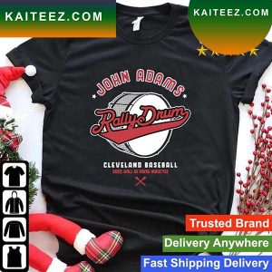 Cleveland Guardians Baseball John Adams Rally Drum 2022 Hall Of Fame Inductee T-shirt