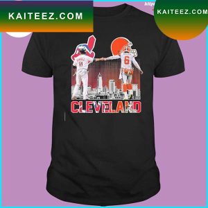 Cleveland indians vs Cleveland Brow ramirez mayfield signatures cleveland city T-shirt