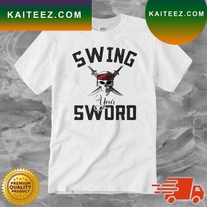 Coach Leach Mississippi State Bulldogs Swing Your Sword Mike Leach T-Shirt