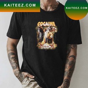 Cocaine Bear retro graphic art Classic T-Shirt