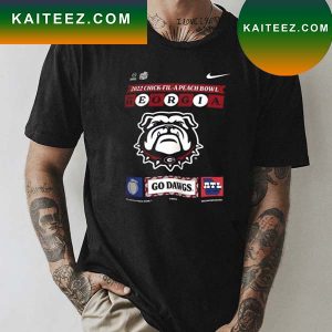 College Football Playoff Nike Georgia CFP Bound Peach Bowl Graphic T-Shirt