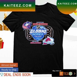 Colorado Avalanche vs Columbus Blue Jackets Global Series Finland T-shirt