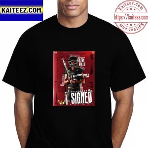 Colton Walls Signed Troy Trojans Football Vintage T-Shirt