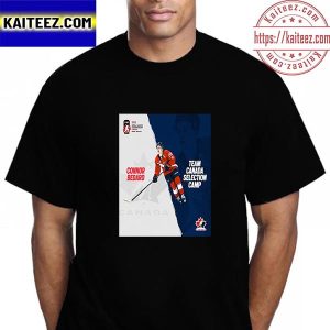 Connor Bedard Hockey Canada 2023 IIHF World Junior Championship Selection Camp Vintage T-Shirt