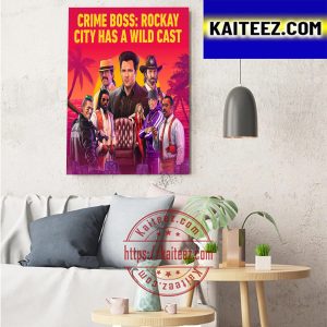 Crime Boss Rockay City Of Ingame Studios Art Decor Poster Canvas