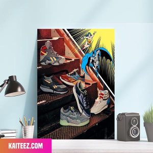 DC Comics x Reebok Classics Collection Poster