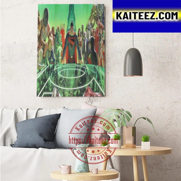 DC Justice League Kingdom Come Comics Poster Art Decor Poster Canvas