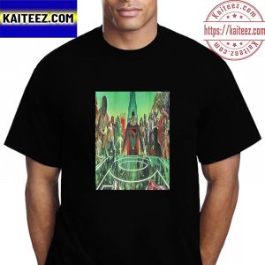 DC Justice League Kingdom Come Comics Poster Vintage T-Shirt