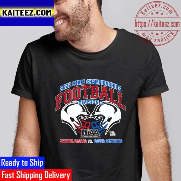 DIAA 2022 State Championships Football Division 3 Vintage T-Shirt