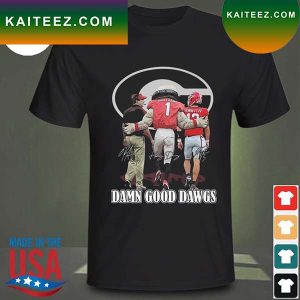 Damn Good Dawgs hairy dawgs signatures 2023 T-shirt