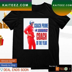 Deion Sanders coach prime Swac coach of the year T-shirt