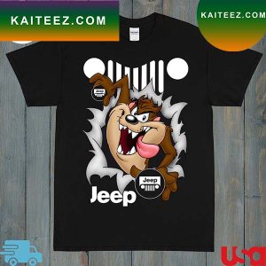 Demonio De Tasmania Dibujo John Jeep logo 2024 T-shirt