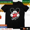 Detroit Red Wings Mickey fuck haters gonna hate T-shirt